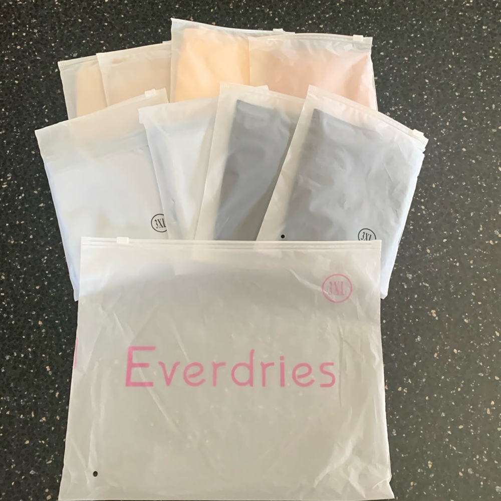 Everdries NWT 8 pairs high-waisted leak-proof underwear